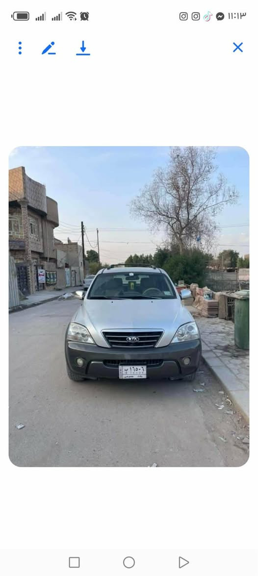 سورنتو 2008 بغداد بأسمي  مراوس او بيع  مكينه او كير على الفحص حداديه نظيفه التبريد كمبريسر عاطل مكان السياره نجف ***********
