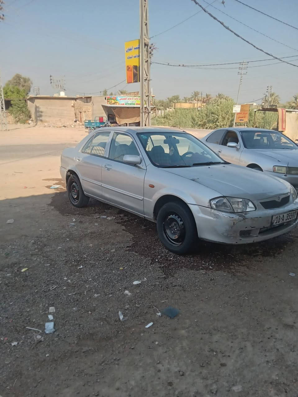 سلام عليكم سياره مازدا 323 مديل 1999سنويه ل30باسمي هزه بعده مصاقطه مكينه وكير زينات ومابيه ضربه قويه شواصي كفاله السعر38   مكان نجف  التواصل   *********** واتساب
