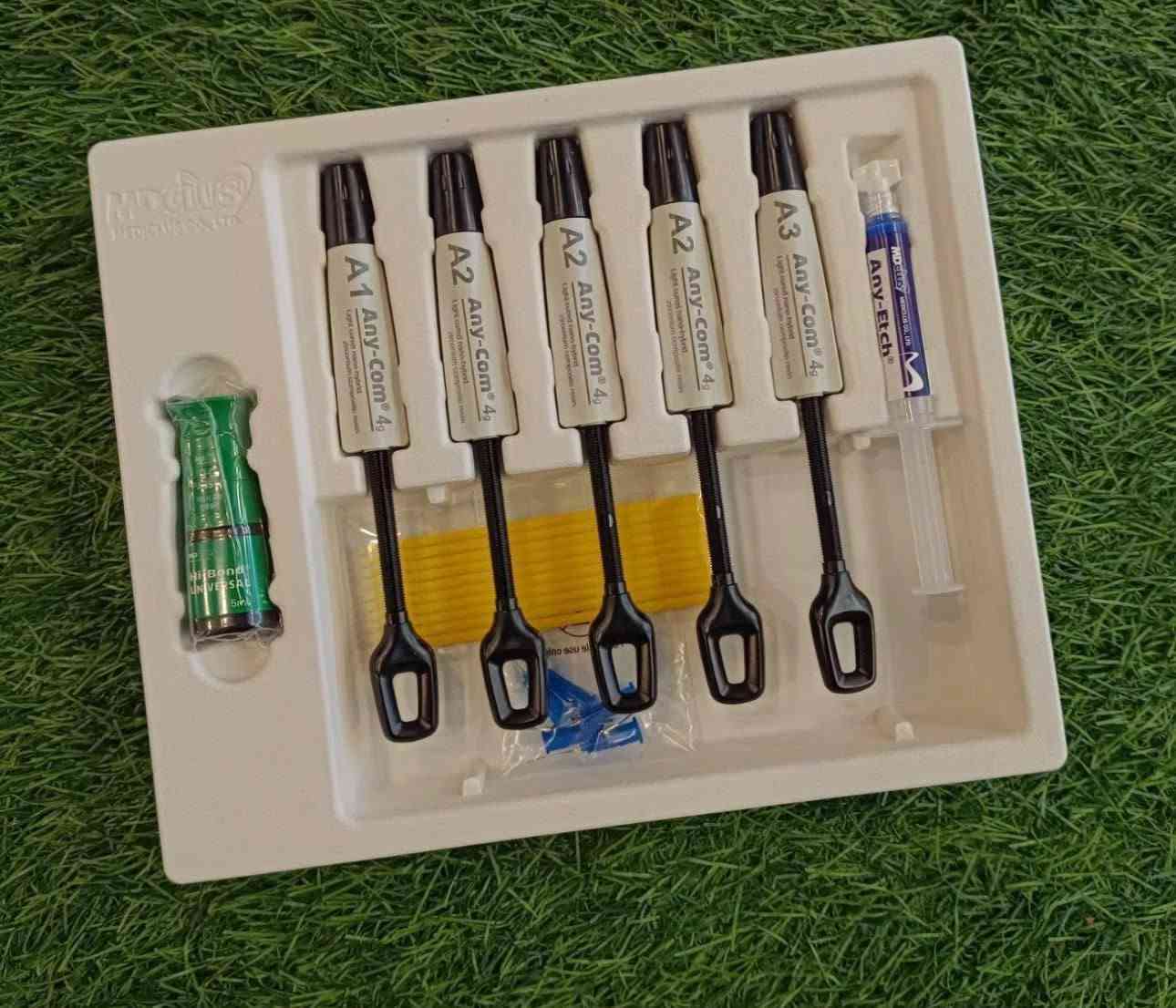 Any-Com Nano Hybrid Composite Kit
جودة مميزة وأداء يعتمد عليه في الترميمات اليومية.
💰 السعر: 65,000 د.ع
📩 للحجز والاستفسار، واتساب
***********

