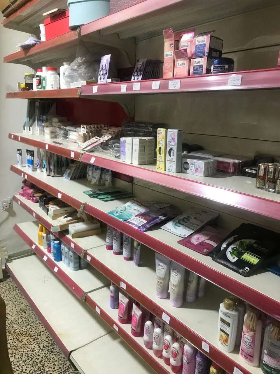 رفوف عرض • ٦ قطع • ٥ طوابق