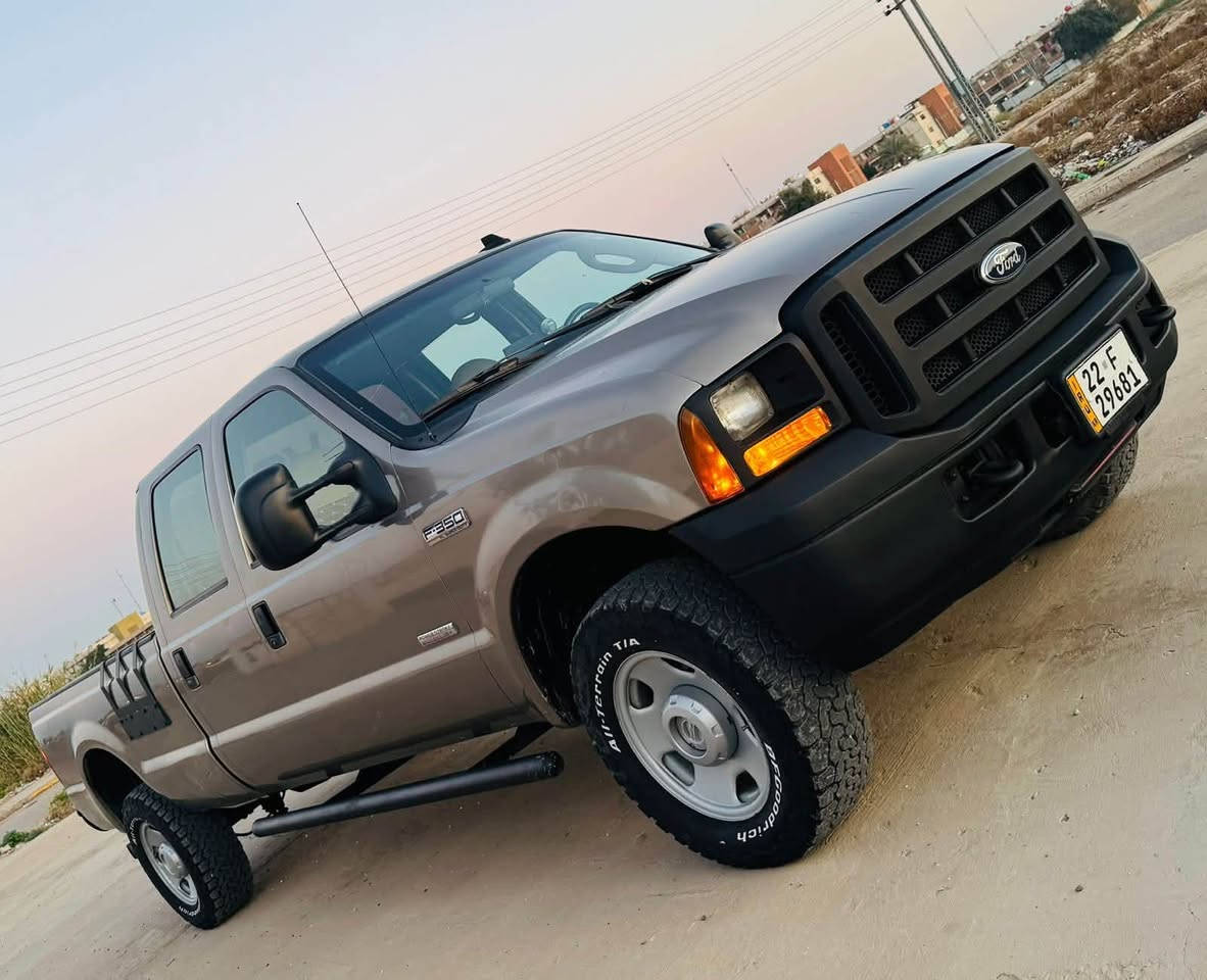 (( فورد 2007  اربيل سوبر ديوتي F-350 باور ستروك ، محرك V8 توربو گاز ، گير اوتماتيك ، فور ويل ، رقم اربيل تحويل أو وكالة ، جاهزة و بلادية مكفولة و نظيفة جداً داخل و خارج ))🌹
:
#_السعر / 92 ورقة💰
:
#_للإستفسار / *********** ☎️
------------------------------
مكان السياره بغداد الغزالية
