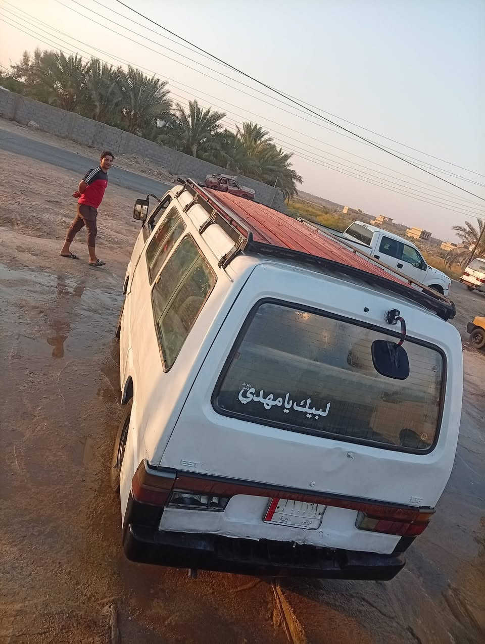 سلام عليكم شباب كيه بسته موديل 94 مكينه كير اكسن مكفولت تخم تاير حداديه باتري كهربايت كله شغله رقم دياله الماني سنويته عضم عاج شواصي حلوت مكان حله مركز سعره 18 وبيه مجال وهاذ رقم ***********
