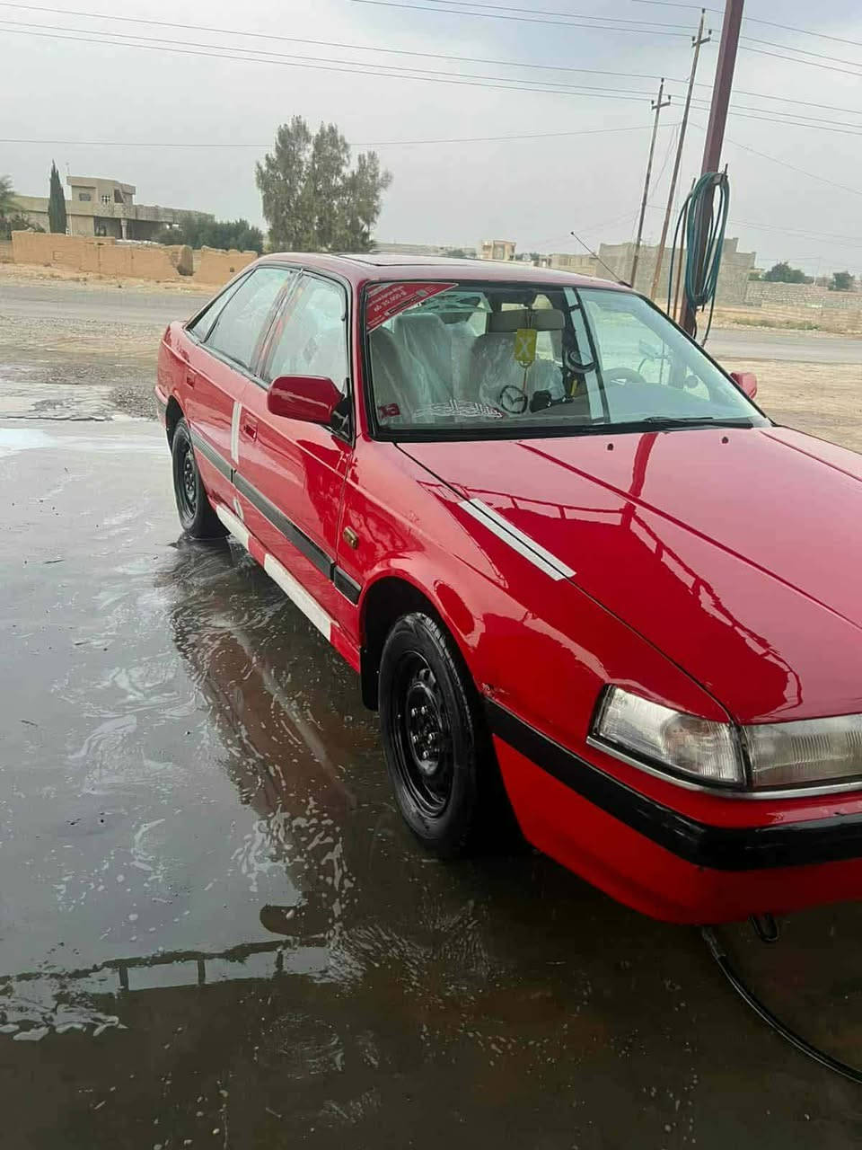 سلام عليكم سياره مازده البيع موديل 90 رقم كركوك مشرروع سونيه بعدها ما نافذه سعر 30 (***********
