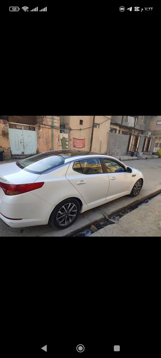 كيا اوبتيما موديل 2011 خليجي مكينه.2400 رقم بغداد
مواصفات السيارة
مسنات جلد
بصمه
بانوراما
حساس خلفي
بيها 3 قطع صبغ بدون ضربة 
الإتصال 
***********
***********
