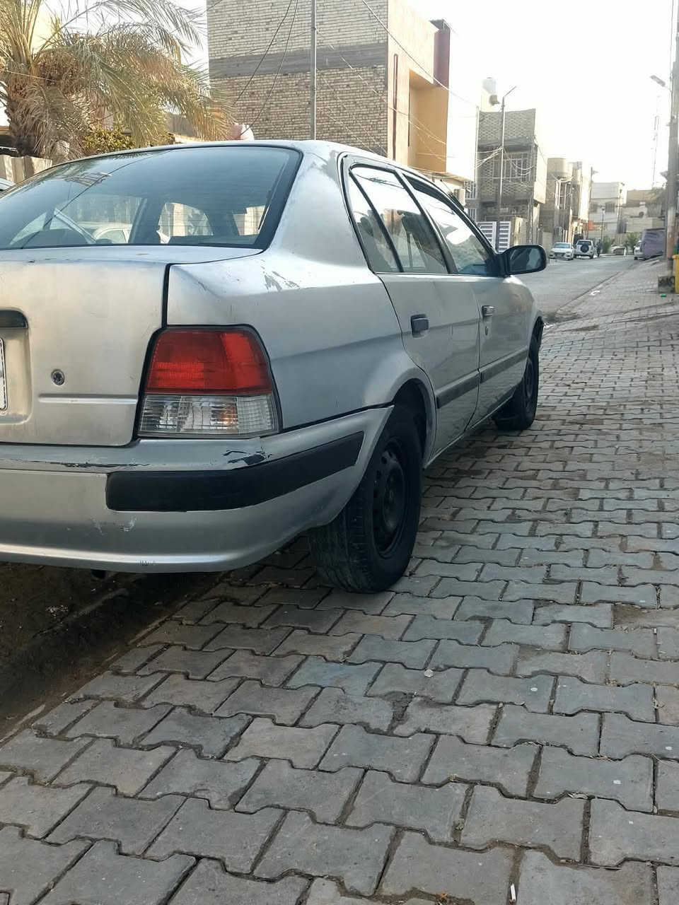 كورلا ٩٦ مكينه وكير جدد حاويه حدادية تخم تاير جدد سيارة نظيفه وحلوه لكن بيها جراد بلصبغ الأصلي   رقم انكليزي باسمي سعر 30 وبيها مجال شوي مكاني نجف واتس اب ***********
