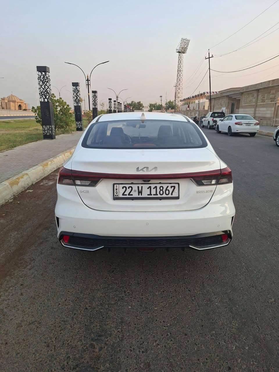 كيا  K3 رقم اربيل بسمي شرط تحويل كفاله عامه من صبغ وبارد ورصعات
فول مواصفات  موديل 2024 ماشيه 39الف 
تجميع صيني 
كير محرك شرط 
بصمه دخول ذكيه 
اشاره ترحيب 
مري شفط 
فتحه بالسقف 
كشن جلد 
حساس امامي خلفي 
كامري خلفيه 
فول ايل اي دي 
ثلاث انظمه قياده 
هند بريك بصمه 
ديك رباعي 
اي بي اس 
 بصمه تشغيل عدد 2 
شاشه كار بلي 
تحكم ستيرن جهتين 
سياره جديده داخل وخارج 
تفويله البنزين تمشيك 950 كيلو متر 
هزه وسنوية جديده 
سعر 142
هاتف ***********
