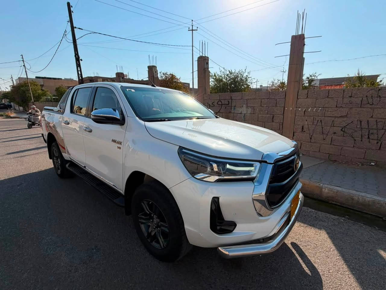 تيوتا 2021  TRD V6 شركة سيد نهرو 
مكفوله تخم تاير جديد 
رقم اربيل سنوية جديده 
تحويل ثاني يوم 
السيارة حلوه ونظيفه جاهزه سعر 305 مكاني كركوك
***********
