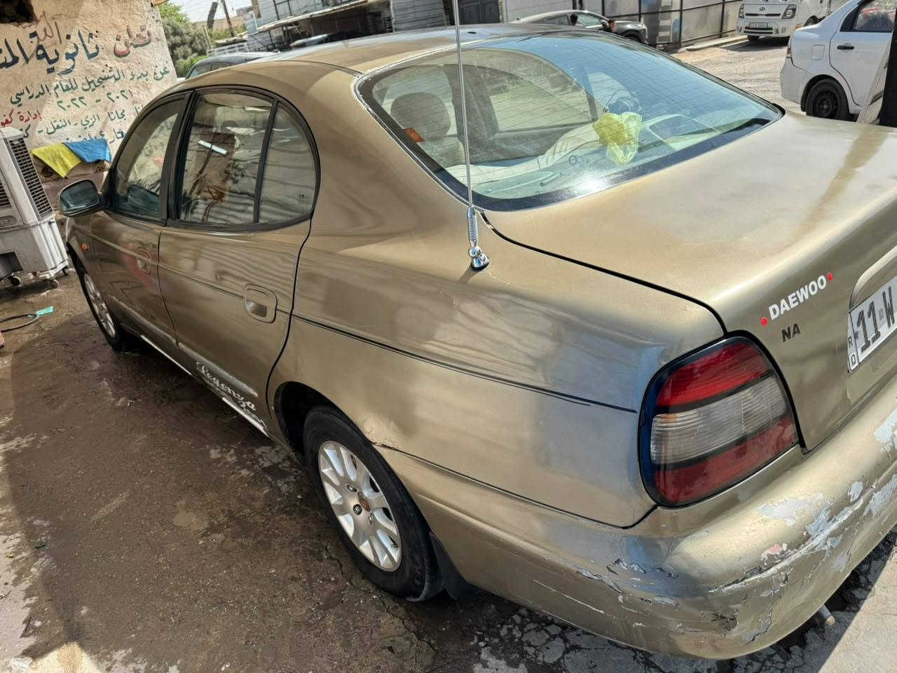 دايو لكنزا موديل 98 رقم بغداد إنكليزي بسمي تحويل ثاني يوم تبريد ثلج كير اوتماتيك محرك مسكر كير ومحرك مكفولات تخم تاير صدر باتري جديد مصبوغه عام جماليه بدون ضربه السعر 29 مكان السياره بغداد العامرية / ***********
