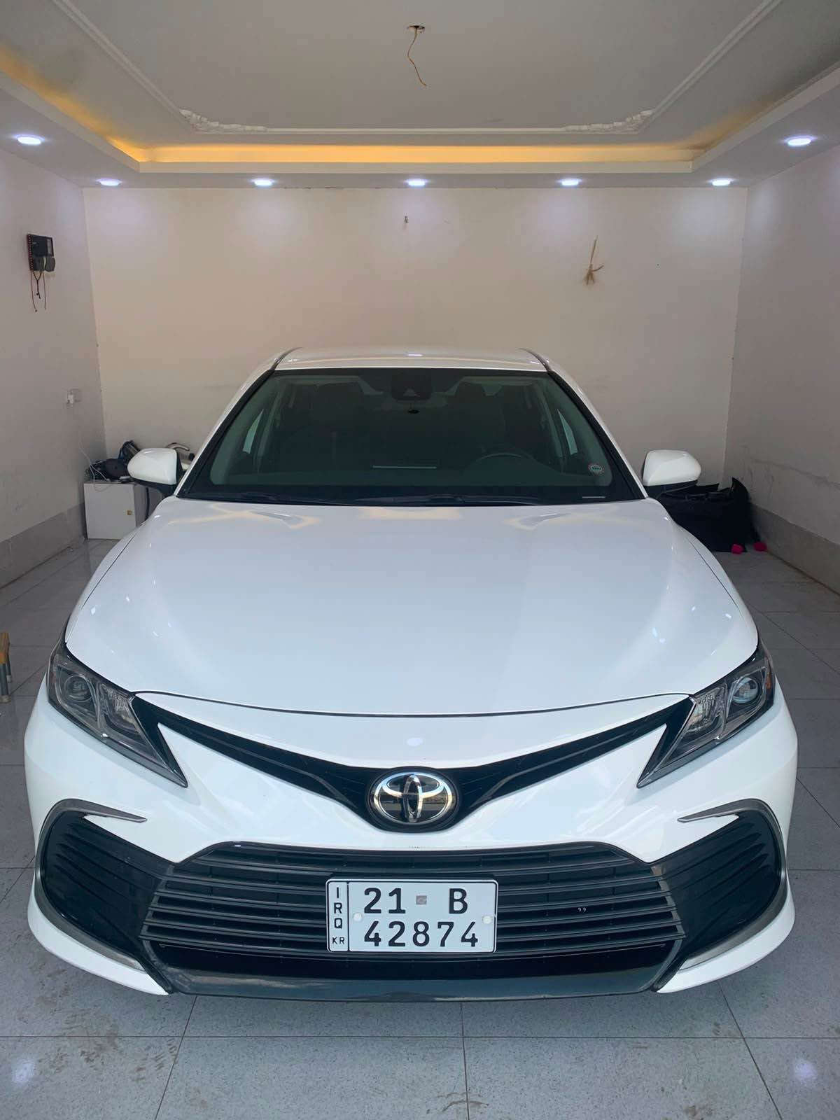 TOYOTA CAMRY 2022 LE 
سه ياره كه يه ك چه ملاخ بؤياخ بيناو گرتن بي ئيرباگ يه ك pdr بچوك هه يه باقي تر هه موو گيان به شه رت به ناوى خؤمه گيرو مه كينه كاره باي به شه رت نرخ ١٨٨$ مه جاليك كه م 
*********** 

Whatss app
4T1C11AK7NU625992 رانية, السليمانية
