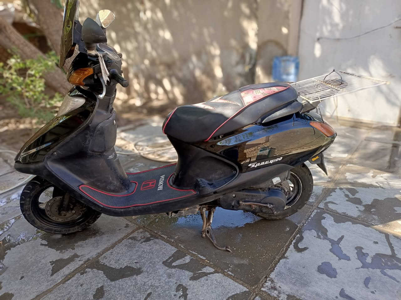سلام عليكم سبيسي للبيع درجة مفتوحة مرة وحدة رايمر كفرات تجاري اصلي ابو الختم دراجة نظيفة  عنوان زهراء خلف هكوري تواصل نتصل على هذا الرقم ***********
