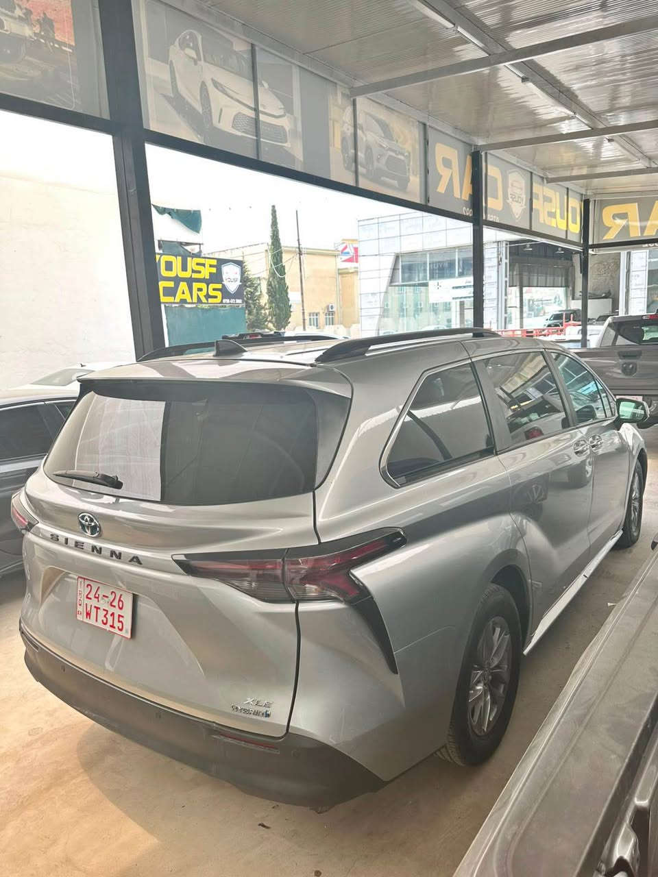 Toyota Sienna | تویوتا سیێنا 
.
مودێل: 2024
.
رەنگ: سیلڤر
.
مواصفات: XLE + HEV
(شاشە مەزن - داخل سپی - داخل خشبی - سحن وایرلس - سلایت - پەردە - هتد…)
.
محرک 4 سلندر هایبرد - Hybrid
.
٢ قتعە سبغ
بولند - چاملغ
.
ئیرباگ ستیرن سیستم
.
شاصی و داخلی بشەرت
.
 81000 میل
.
سعر: 269$ پچەک مجال
.
***********.    کورەک + واتساپ.
.
زاخو - مهندکارس زاخو, دهوك

