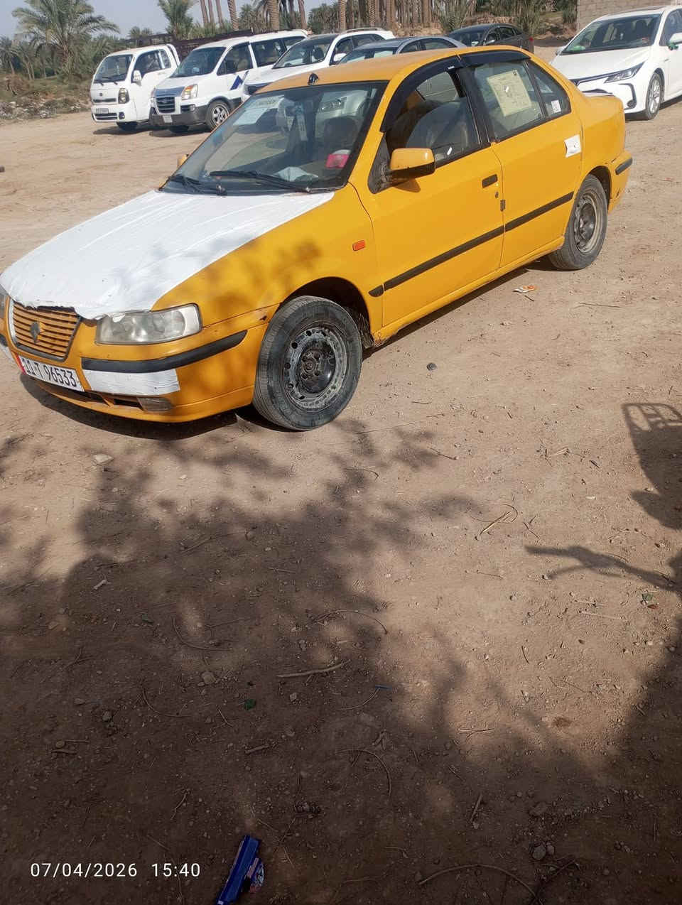 السلام عليكم سياره سمند مديل 10 لبيع رقم بغداد دولي سياره جاهزه تبريد كهربائي كله شغاله كير حداديه 70٪راعيه موجود مداور ثاني يوم مصفره هيه وغرامات دخله هزه 2026شهر1 فقط مكينه كايمه ضربه مابيه وباقي شوفت العين سعر 14مجال قليل العنوان النجف الاشرف مقبل قريت الغدير ***********
