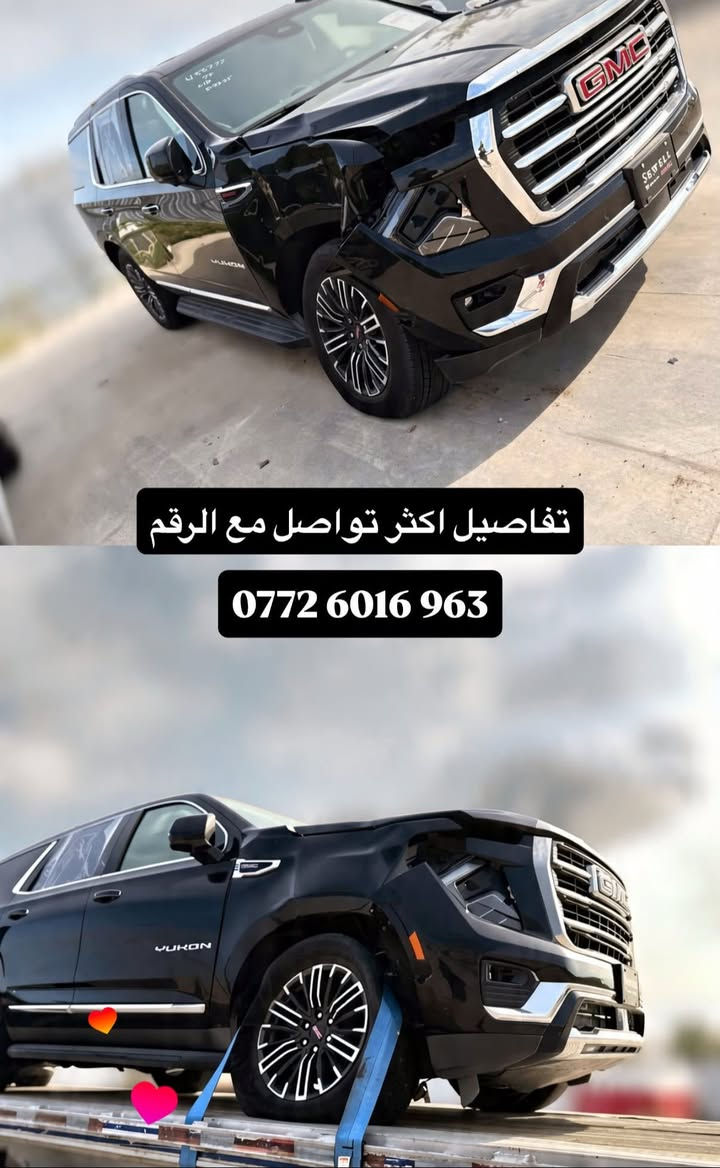 السلام عليكم
ماشية ٢١٠٠٠ كيلو 
٢٠٢٥ 
GMC Yukon elevation 

غير متواجد على فيس بوك للاستفسار الاتصال على الرقم 

***********
