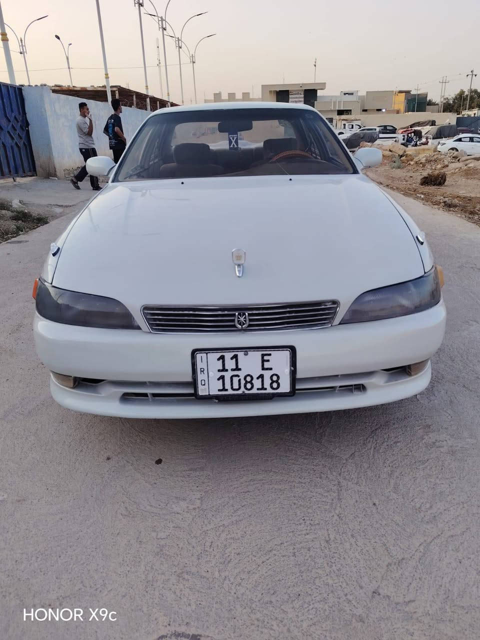 سلام عليكم
للبيع مارك موديل 93 لون لؤلؤي سياره مكفوله كفالة عامه من وضربه والكص ونقل جثة والعيب الشرعي برانكيتات على شركه  رقم بغداد انكليزي مشروع وطني سنويه الغايه 30 محرك وكير جدد السعرر 55وبيه مجال بسيط مكان ذي قار غراف الشراي يتصل ‏‪‏‪***********‬‏

نص مكتوب في الصور:
- HONOR X9c