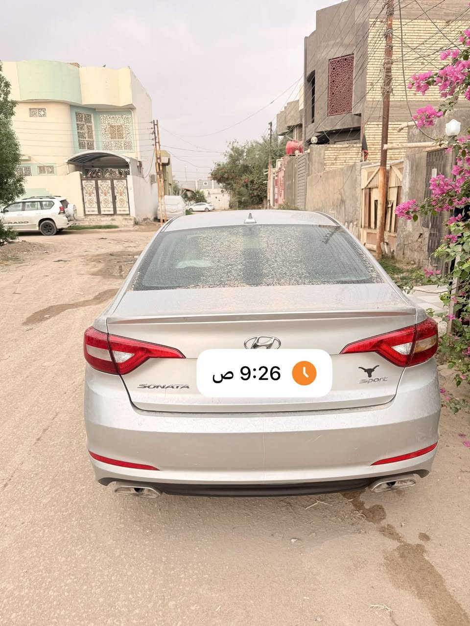 سوناتا سلفر سبورت • ٢٠١٥ • حادث يمين