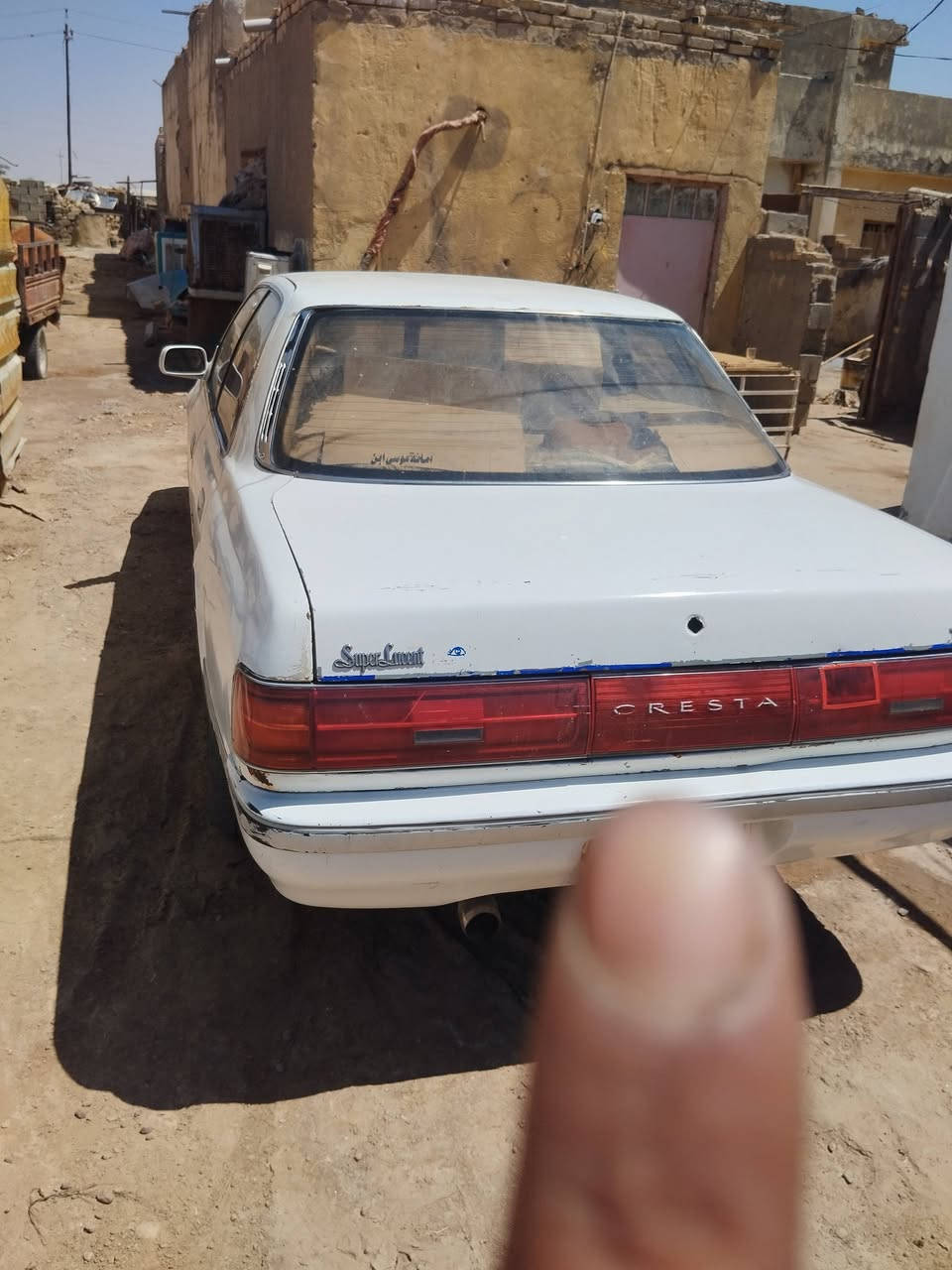 سلام عليكم البيع سياره كرسته موديل ٩١ مكفوله من الكص ونقل ولعيب الشرعي  الرقم بصره مشروع وطني مكينه وكير وحداديه وتبريد مكفولات  سعر ٣٥ وبيه مجال قليل مكاني ميسان وهاذه رقمي ***********  وانه بخدمتكم

