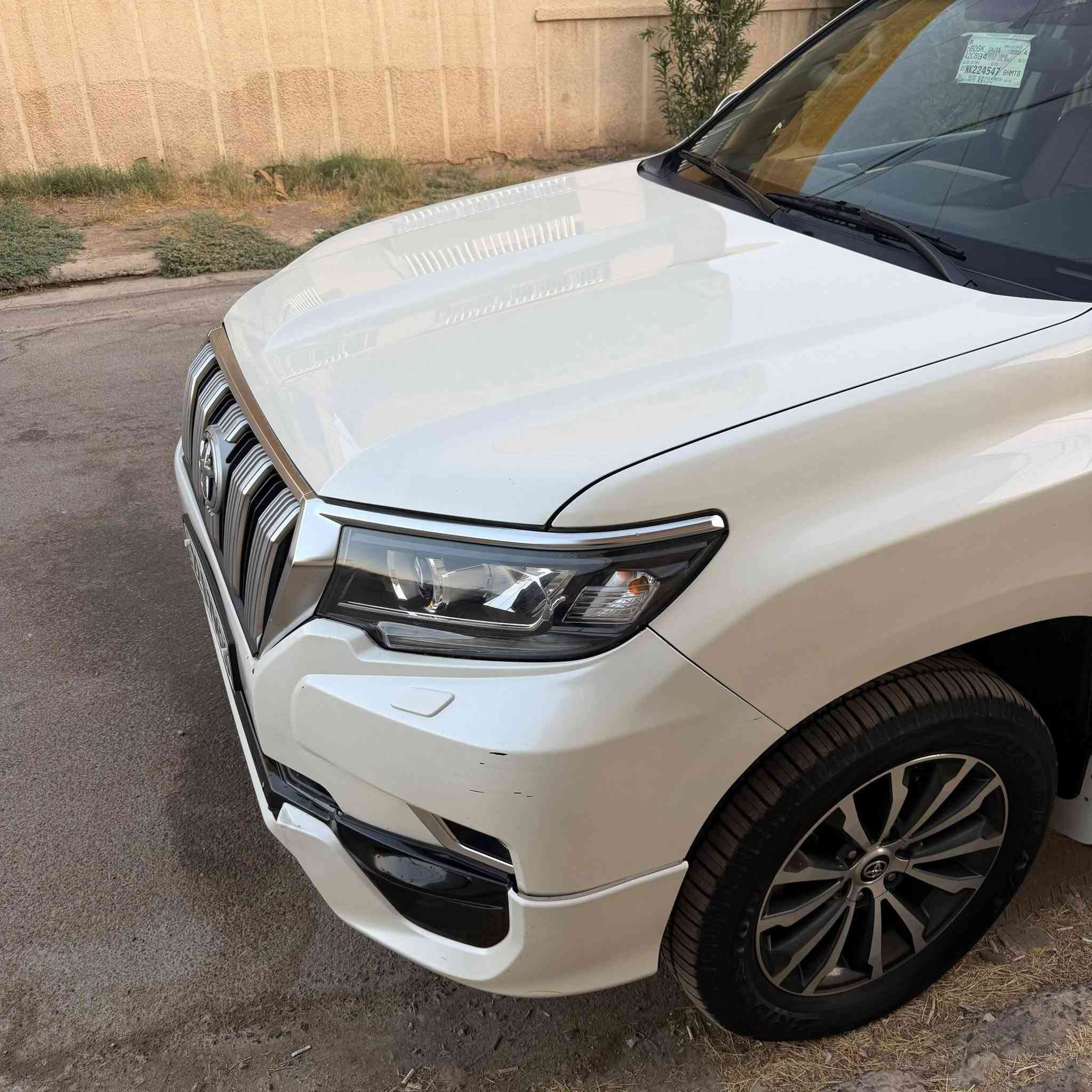 🚙 للبيع تويوتا برادو 2022 TXS

📅 الموديل: 2022
🔹 الفئة: TXS
📍 مكان السيارة: بغداد
🪪 اللوحة: أربيل
🛣️ الممشى: 95 ألف كم

ملاحظات السيارة:
• بارد يم قبق البنزين
• الدعامة الأمامية بيها كسر
فقط لا غير السياره مكفوله عام 
___________________
السعر 430$ / مع المجال 
*********** /
