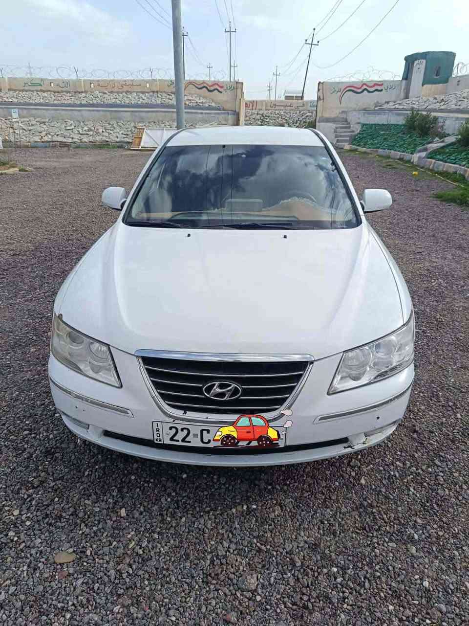 هونداي سوناتا وارد خليجي موديل 9 محرك 2400 بيه حزام اثر شخوط رقم نكليزي بسمي ***********
