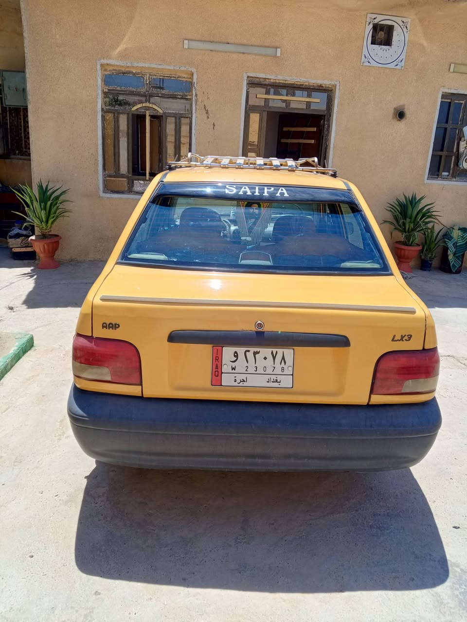 السلام عليكم من رخصت مدير الكروب متاح سايبا موديل 15 سياره نظيفة رقم بغداد تحويل ثاني يوم العنوان بغداد شارع السياحي قرب بانزيخانة ابو زياد الي يحب يتصل واني خادم *********** السعر 34 تبريد ثلج

