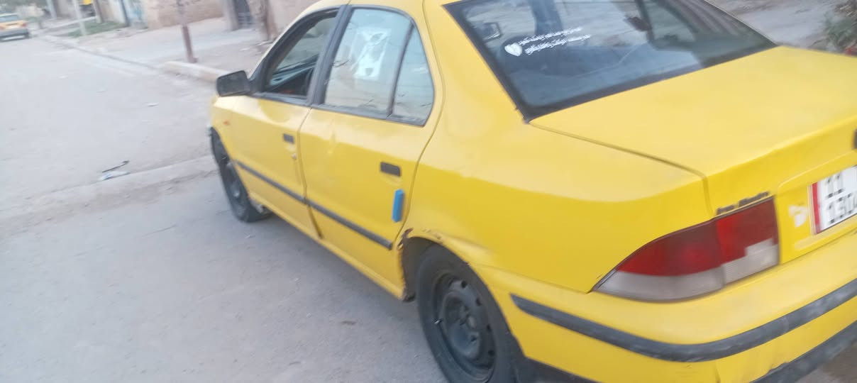 سمند مديل ٩ بلاديه فقط بيها بنيد كير مكينه جدد السياره بيها نواقص بصيطه السعر ١٢ ورقه وعليها غرامه ٧٠٠ الف ع المشتري مكان السياره بغداد حي أور سبع اقصور *********** صاحبها يريد تحويل مكانه بالمدينه ابيع تحويل مباشر
