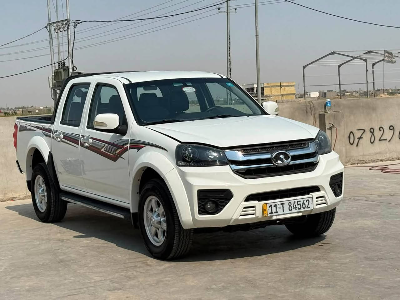 🔥 للبيع — صينية موديل 2021 بحالة ممتازة 🔥

🚛 موديل 2021
🇨🇳 صينية
⛽ محرك بنزين
⚙️ كير عادي
🔢 رقم بغداد
📍 مكانها: واسط – الزبيدية

✨ سيارة عملية وجاهزة للاستخدام
💯 نظيفة وتستاهل المعاينة

📞 للمهتمين
 والجادين: ***********

‭***********‬
