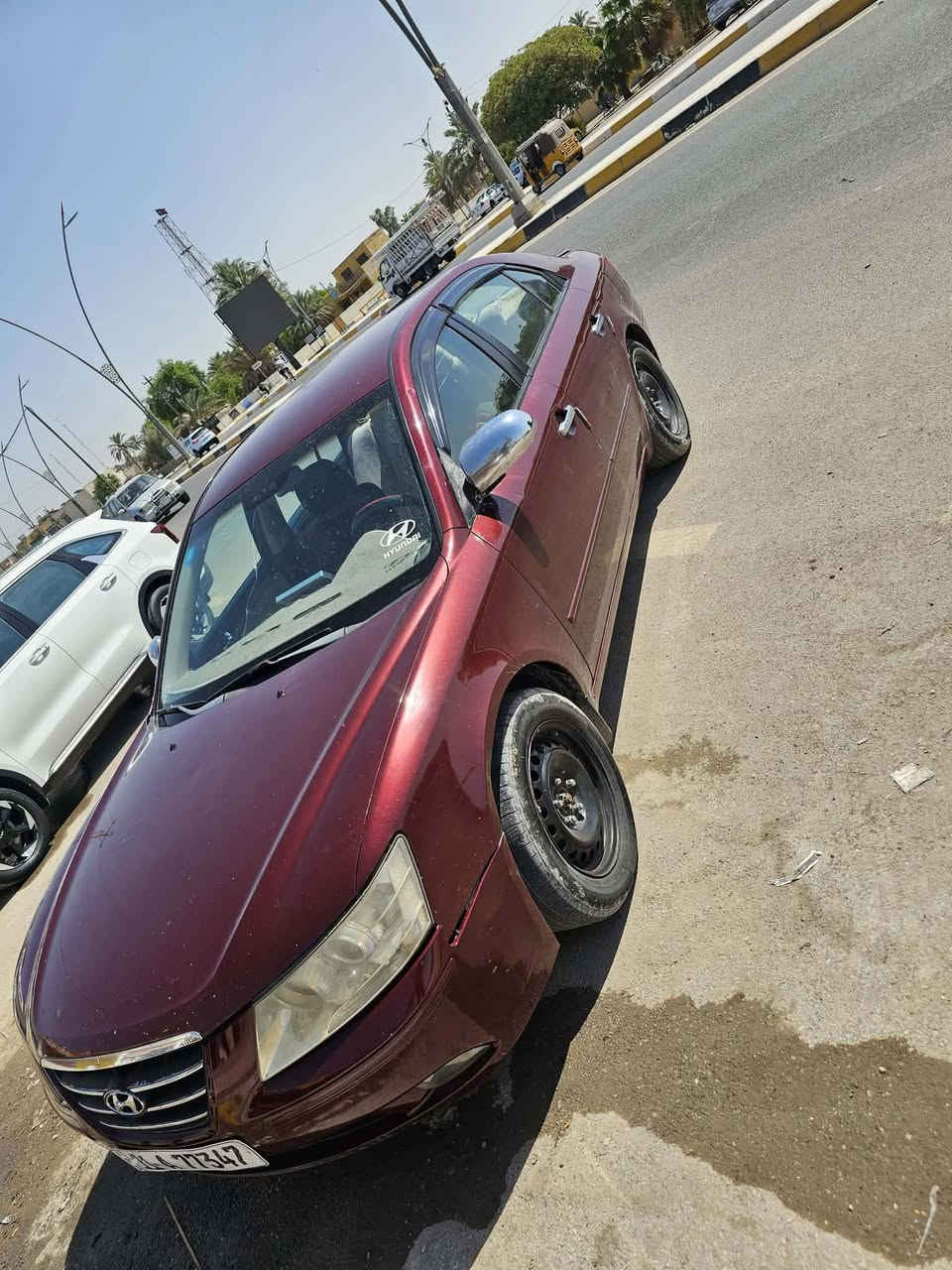 سوناته 9امريكي
مكينه2.4
السياره خير من الله
الضرر جامرلغ الايمن 
بيهه اقل من الحزام ابيع احزام
كربائيات خير من الله
مكينه لا تنقيص ولا تبخير كير خير من الله
تدفئه وتبريد شغال فقط ينقصهه غاز
السياره باسمي تحويل ثاني يوم
السعر88 وبيهه مجال بسيط
 للستفسار مكانهه كنعان
***********
