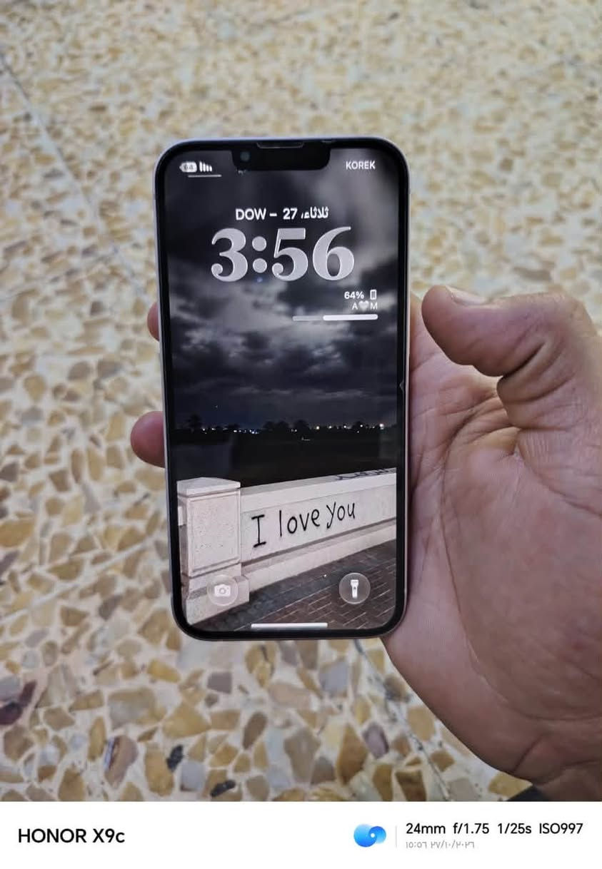 ايفون ١٣ • ذاكرة ١٢٨ • بطارية ٩٤