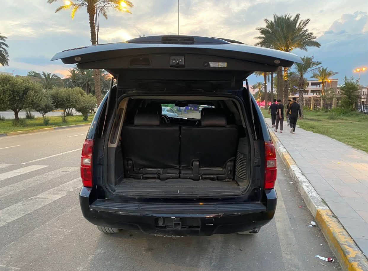 تاهو مديل 8 LTZ فول موصفات تحكمات اساتيرن السيارة صبغ عام او مكصوصه شرط التحويل ثاني يوم السيارة كير مكينة كفالة مابيها شي نضيفه السيارة شغل وطلع السعر13$ بيها مجال شي بسيط 
*********** وتساب
