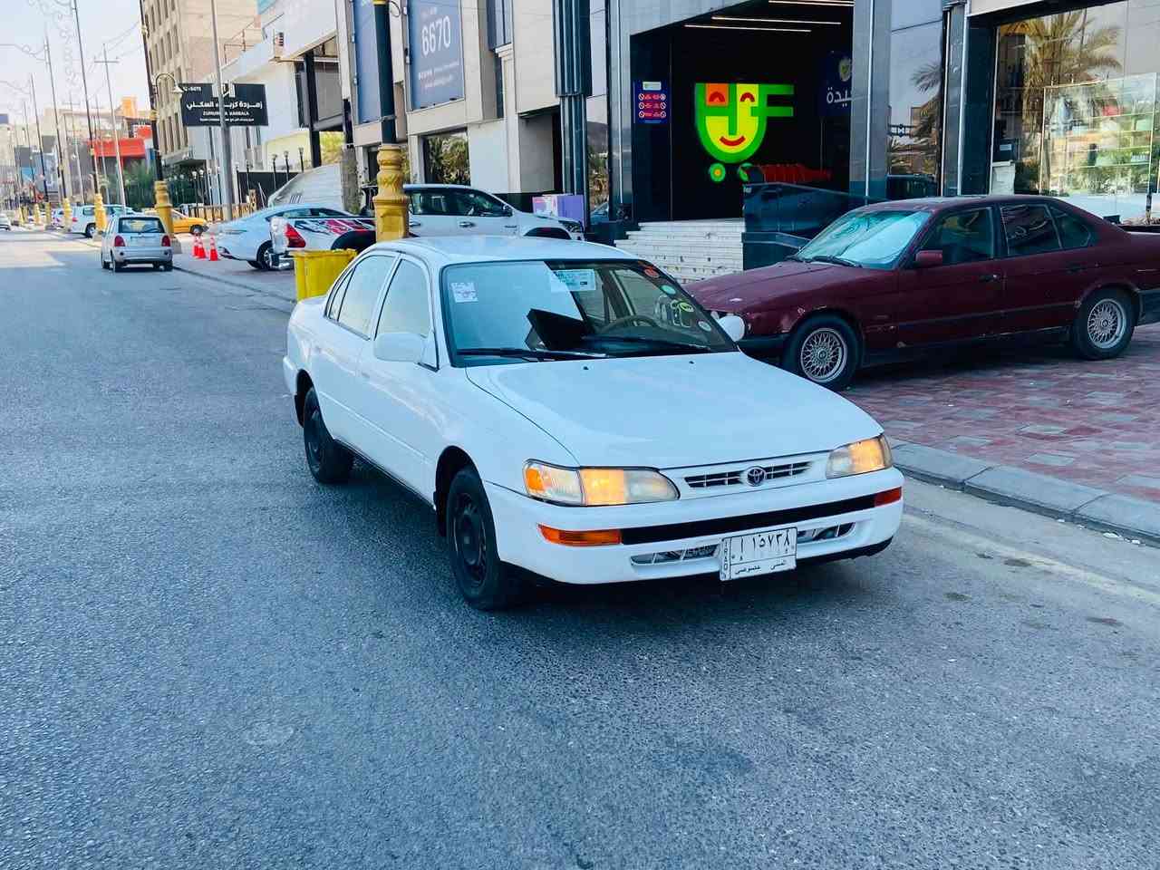 للبيــع تيـــــوتا كورلا. يسره بلاد
المـــوديــل 1994  سعره53 وقابل للتفاوض 
  . مداور ثاني يوم   مصبوغه جماليه بدون لا ضربه ولا شي مكفولـة مــن العيــب الشرعـي.               
كيــر ومكيــنة مكفـولات. 
 حدادية خلفيــة اماميــة جيد 
مكان سيارة كربلاء الاستفسار انتصل علا رقم ***********
