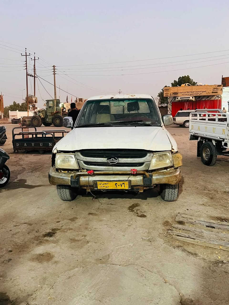 السلام عليكمً
بيع مستعجل مستعجل لغرض السفر 
دير موديل 2006 لبيع لبيع السريع بسعر الستوته 
الي يشتري مني اخذه احلفه مايخابرني ولايرجع 
جاهزه مكينه وكير شرط ثري واي 
تايرات جدد كهربائيات شغاله 
رقم ذي قار بدون تحويل
مكاني ناصريه قلعه سكر 
السعر مليون 300 وبيه مجال بسيط 
***********
***********
