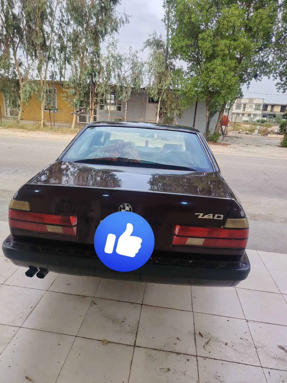 بي ام ٧٤٠ • ١٩٩٣ • رقم بغداد