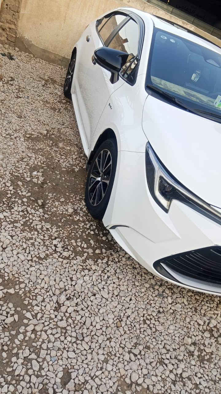 تويوتا كورولا هايبرد بغداد الدولي موديل ٢٥ ابيض خليجي شكل الأمريكي بيها بارد بالباب الخلفي جهة السائق  بسمي مكاني بابل السونار مرفق الاستفسار  ***********
