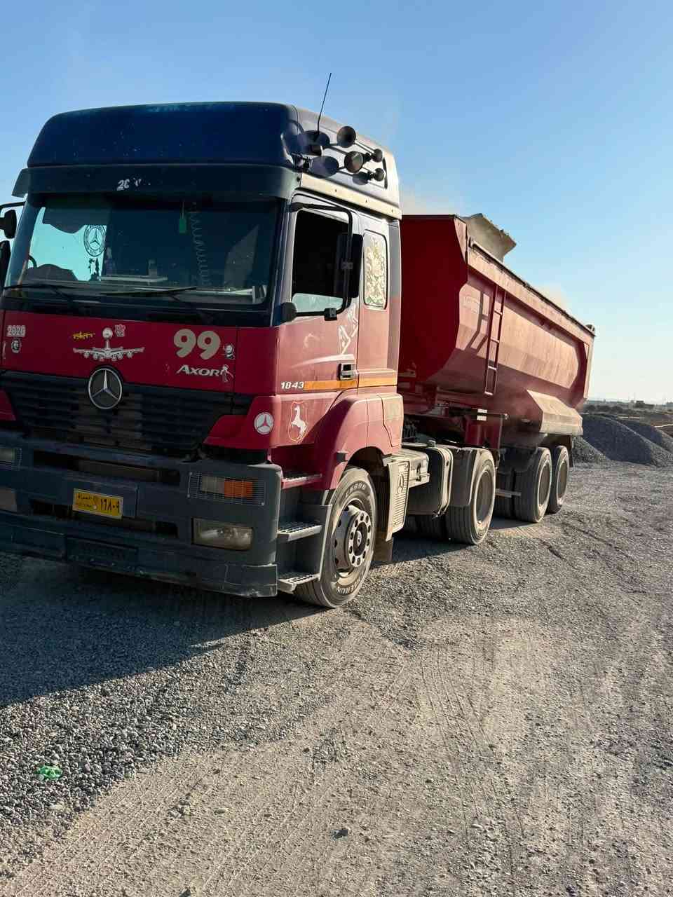 اكسور 1843 موديل2004. صلاح الدين بدون اضبارة سعر190 بيها مجال جاهزة ع الشغل طخم تاير كير كهربائي تبريد وضع شركة سيارة نظيفة احلى من الصور
***********
