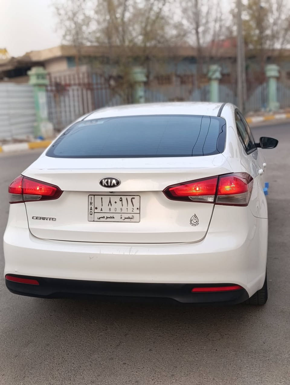 كيا سيراتو موديل 17 خليجي  كفاله بارده خشم جاملغ الامامي 
رقم بصره تحويل ثاني يوم 
مواصفات اشاير بل مري قلاب 
ويل كب سبير مانازل كامره دواره 
جاهزه مكينه تبريد حداديه تخم تاير 
 الاستفسار  انتصل ع رقم***********
