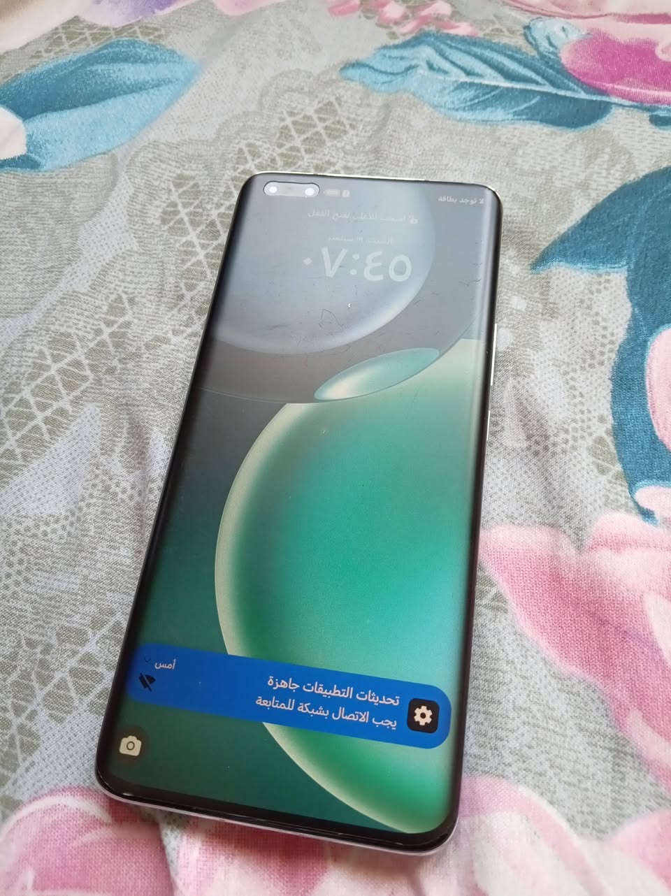 هونر ماجيك 4 برو نظيف جدا مع باكيت وگڤر جلاتيني ولاصق شاشة مظلل بدون شاحنة لون تركواز ذاكرة 256 جهاز قوي وكاميرتة جدا قوية وباقي مواصفاته معروفة 
العنوان المنصور
السعر 425 الف وبي مجال بسيط
للتواصل مراسلة الصفحة او على الرقم *********** متوفر واتساب

نص مكتوب في الصور:
- حول الهاتف MagicOS المعالج المركزي Snapdragon 8 Gen 1 اسم الجهاز HONOR Magic4 Pro ذاكرة الوصول العشوائي ٨,٠ غ.ب ٠,٥ غ.ب. HONOR RAM Turbo دقة الشاشة ٢٨٤٨ × ١٣١٢ البطارية mAh 4600 الرسومات المنفصلة X5Pro شريحة الحماية المنفصلة S1 المساحة الفارغة ٢٣٣,٢١ غ.ب الإجمالي ٢٥٦ غ.ب وحدة التخزين الداخلية الموديل LGE-NX9 رقم الإصدار 9.0.0.172(C185E7R2P2) GPU Turbo