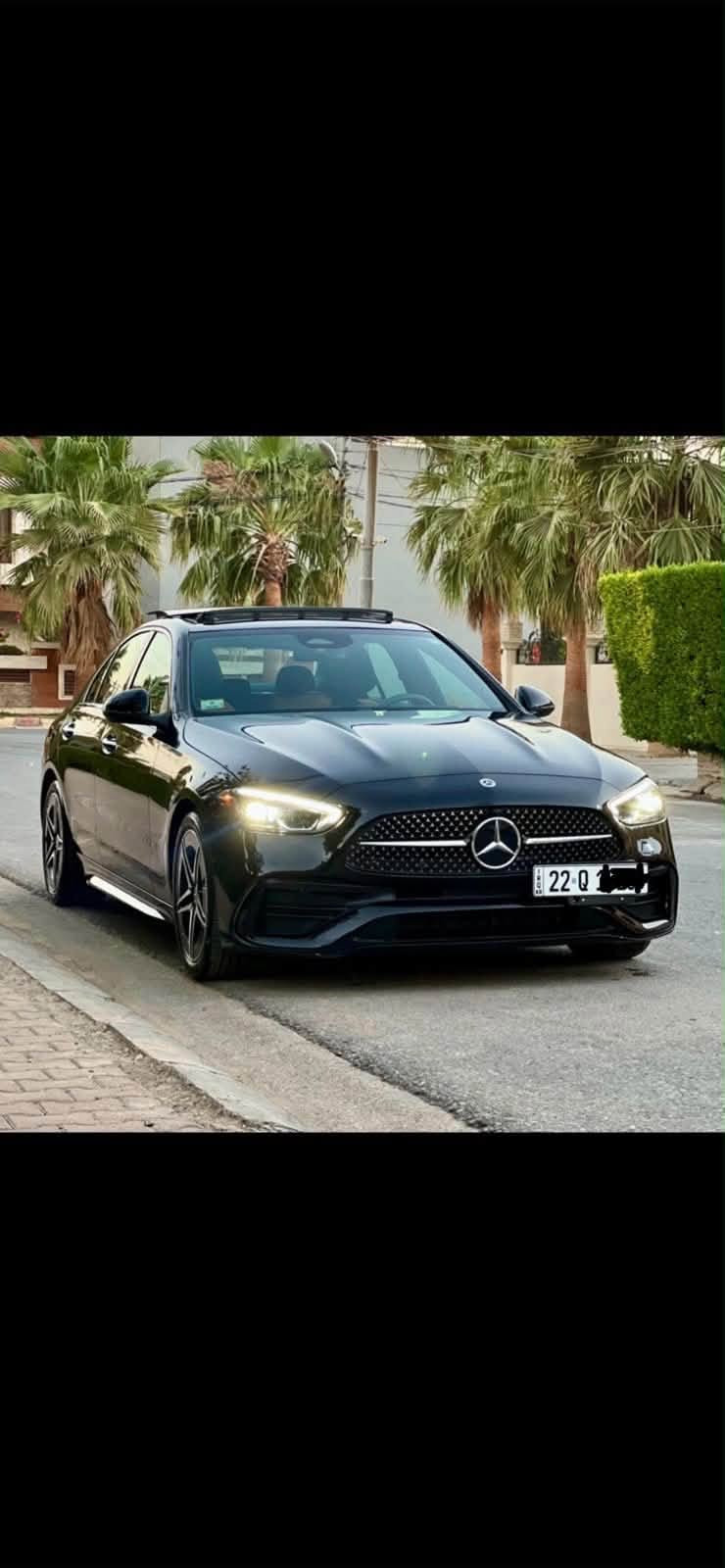 السلام عليكم
للبيع وارخص سعر بالعراق بدون منافس 🔥💵
مرسيدس C300 Amg  
موديل 2023
محرك 2000تيربو
عداد المسافة: ٣٠الف مايل 
تخم تاير جديد
باسمي رقم اربيل دولي

فول مواصفات  
فتحة سقف 
كشن تدفئة
لايت لد ومالتي ميديا
ويل amg بلاد
صندوق كهربائي فتح وغلق 
انارات داخلية متعددة الالوان ٦٤ لون
حساسات ٣٦٠ درجه 
بصمه تشغيل مع ابواب بصمه 
شاشه وسطيه كبيره 
رادار امامي وخلفي وجانبي 
داخل كاربون فايبر 
سماعات بروماستر بلادي 
ابل كار بلي و اندرويد بيها
شاشة دجتال متعددة الاشكال
انضمات قيادة (sport , sport+,comfort,eco)
 ‎وباقي مواصفات المرسيدس المعروفة
‏‎السياره مرقمة اربيل  و تحويل حاضر نفس اليوم 
سيارة مضلله 80% وبيها هوية تضليل
سيارة مغلفة ppf 

 السيارة وارد امريكي كلين تايتل 
كير و محرك كلها بشرط السيارة اخت الزيرو
لمعرفة السعر مراسلة واتساب فقط

.
رقم صاحب السيارة 

فقط واتساب

***********

العنوان /بغداد 
اليرموك
