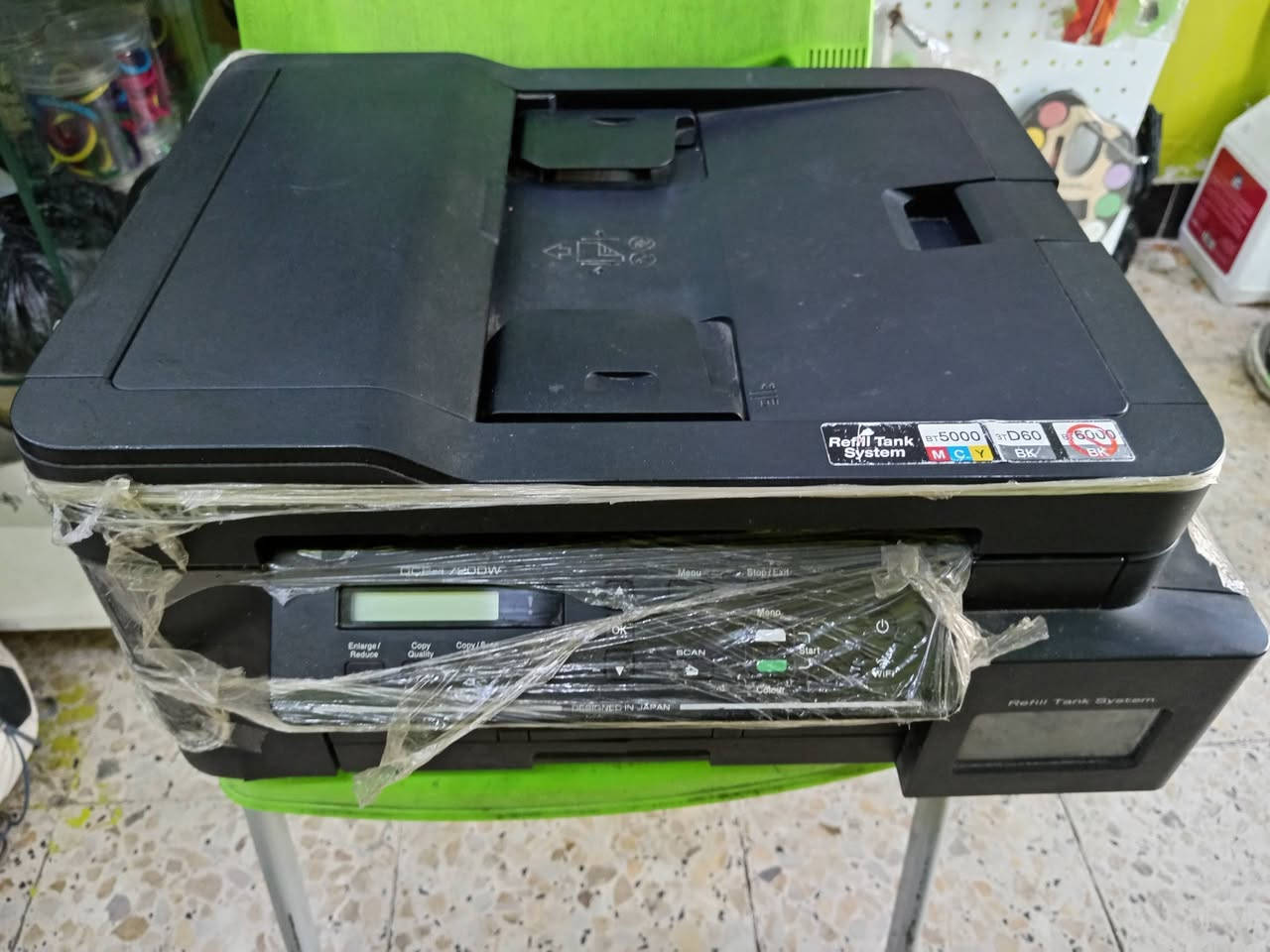 جهاز استنساخ برذر T720DW مستخدم نظيف استفسار ***********

