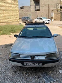 بيجو 405 • الزعفرانيه • ضربه بابين
