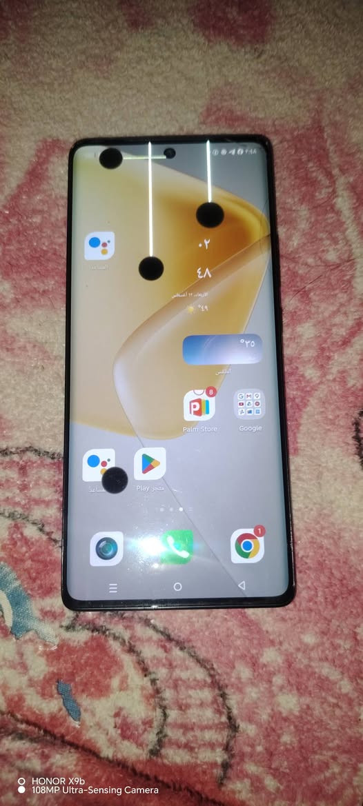سلام عليكم هوت50برو5gبي هاذ الخطوط مثل ما موضح  شاشه سلاسه كلش حلوه ذاكره256 عشوائية8+8يعني16
السعر 140وبي مجال 
***********
