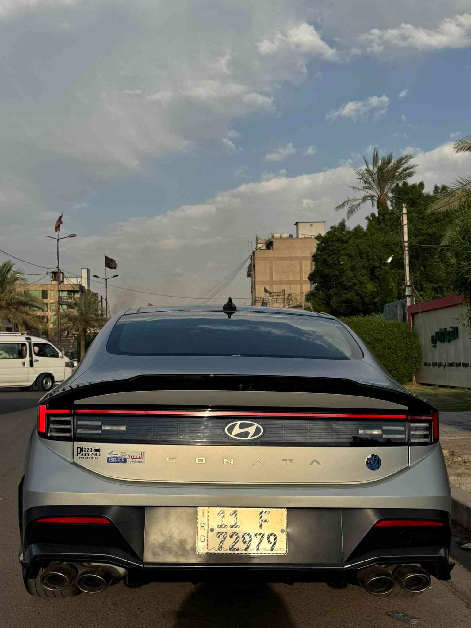 2025 HYUNDAI SONATA N LINE بيع او مراوس 
سوناتا ان لاين 2025
فئة N-line 🚀 
موديل : 2025 🩶
اللون  :  رصاصي طافي بلادي
المحرك : 2500 توربو 🚀
رقم :بغداد 
ماشيه 13 الف M
السيارة دخول جديد وبسمي تحويل ثاني يوم
الحادث  :  صبغ حافة البنيد فقط بدون لغد او شاصي
الموصفات N Line 💣🔥
1/1
كشن خزن
كشن حضن
بصمة ابواب لمس. +تشغيل عن بعد
‏‎بانوراما
‏‎كشنات كهرباء  كنتارا + جلد
‎تدفئة بالستيرن
‏‎لايتات 2 عدسات زنون عالي ناصي
‎رادرات جوانب  +خلفي و امامي + توقف تلقائي
‏‎انارة داخلية متغيرة
‏‎سستم صوت BOSE الصوت 12سماعه ودمام 
‏‎هاندبريك بصمة + اوتو هولد للتوقف في الازدحام
‏‎شاحن وايرليس
‏‎منافذ USB امامي خلفي
‏‎تبريد قطعتين + تبريد شاشه متصلة 
شاشه متصلة + كامره دوارة
‏‎صندوق الكتروني يفتح عند الاقتراب
 دبل اكزوز محرك2500 تيربو✈️
‏‎ بكلايتات امامي خلفي لد  
‏‎شفتات بل ستيرن 
‏‎نضام الترحيب عند الاقتراب داخل وخارج السيارة
‎ويل سبورت 19 N 
‏‎نضام تحديد المسار للسياقة بين الخطوط
‏‎مستشعرات بل باب من تفتح الباب تتوقف السياره
‏‎نضام normal +sport +sport plus +custom 
5 وضعيات صوت المكينة 
بانوراما طكتين
‏‎تبريد مركزي +تبريد لمس
السعر المطلوب 236 وبيه مجال
مكان السيارة بغداد السيدية
اي تفاصيل اكثر اتصال ***********
