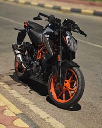KTM DUKE 390CC 2022 نازله ب2023 ABS أمامي وخلفي  Traction control  Qui...