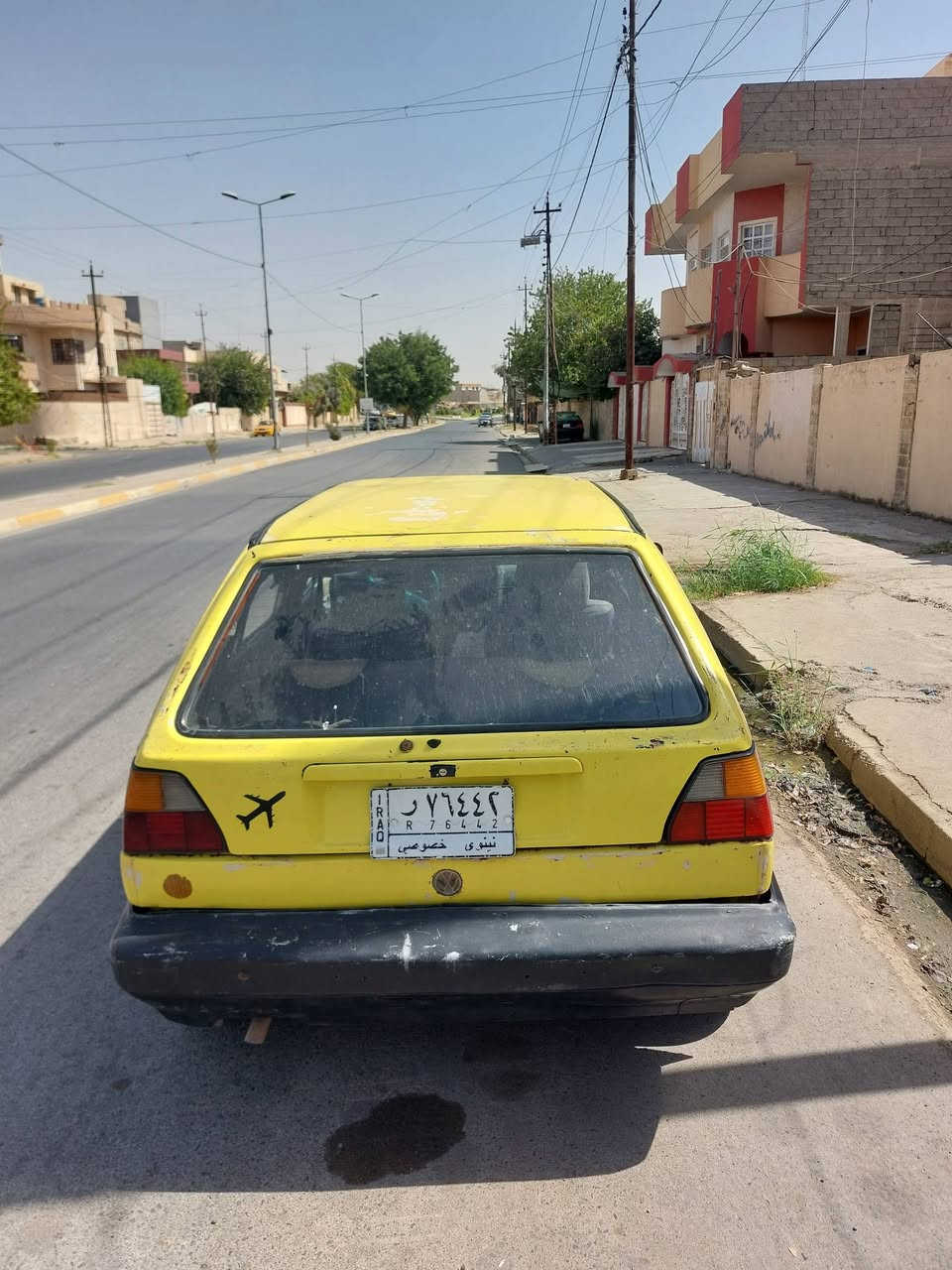 السلام عليكم
كولف موديل 1991
سعر 17 وبيها مجال للطيبين
محرك 08 شرط..كير شرط..سنويه 2028
خصوصي مو تكسي..كابون ورقي بيها
صاحبها الشرعي يريد تحويل
ماكن السياره جانب الايمن
للتواصل ***********
