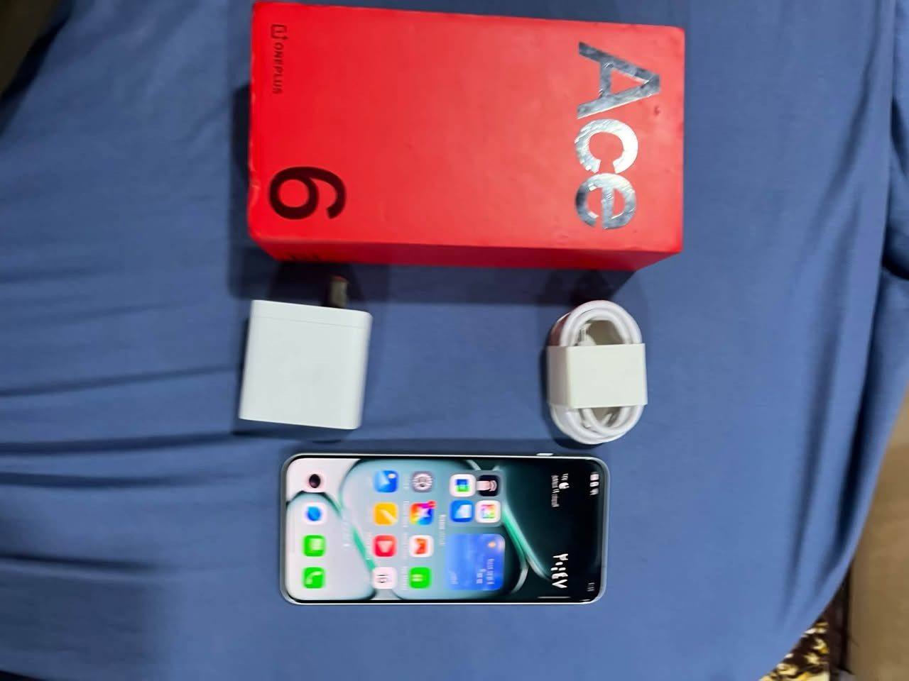 متوفر الآن OnePlus Ace 6 🔥السعر650سعر ثابت
📱 OnePlus Ace 6 – النسخة الصينية 🇨🇳

💾 RAM: 16GB
💽 ذاكرة داخلية: 512GB
⚡ شحن سريع 120W
🔋 بطارية 7800mAh
🎮 أداء قوي ومناسب للألعاب والاستخدام الثقيل
📺 شاشة 6.83 إنچ – 165Hz
📸 كاميرا خلفية 50MP
معالج Snapdragon 8 Elite Gen 

📱السعر 650 #سعرثابت
🚚 توصيل لجميع محافظات العراق 🇮🇶

📍 العنوان: البصرة – القبلة – حي القائم
📞 للطلب والاستفسار: ***********
