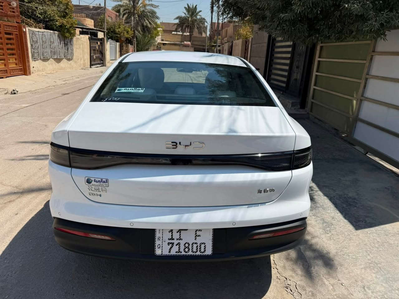 النوع : BYD سيل 5 

الرقم : بغداد 

الموديل : 2025

عداد المسافه الكلي :1400كم بعدها زيرو على دهن الشركة 🏎️

السياره : كفاله عامه 

المواصفات : 

* محرك : 1500

* فول شحن وفول بانزين تمشي 2100 كيلو

* تشغيل بصمة دخول بصمه تشغيل عن بعد 

* داخل ابيض كشنات جلد

*  شاشة وسطية كبيره 

* شاشة عدادت دجتل 

* فول تحكم ستيرن 

* اوامر صوتية

*  كروس مثبت سرعة

*  حساسات خلفية + كاميرا 

* انارة امامية 

* زينون فول LED سكن LED بك لايت LED

العنوان : بغداد البياع الشرطه الخامسه 

السعر :20 مليون وبيها مجال كلش قليل للشراي

***********
واتساب او اتصال متواجد
