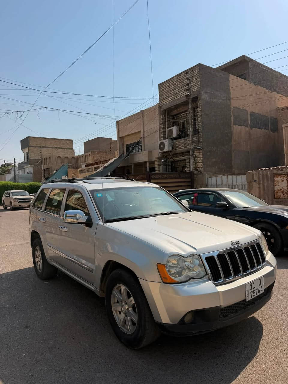 جيب 2008 محرك 4700 فول مواصفات ١/١ فتحه كشنات جلد كشنات تدفئة بيه ٣ قطع صبغ لغود شواصي كفالة محرك و كير و اكسل جديد رقم بغداد الجديد السعر 78 ورقة مكانه بغداد حي العامل ***********
