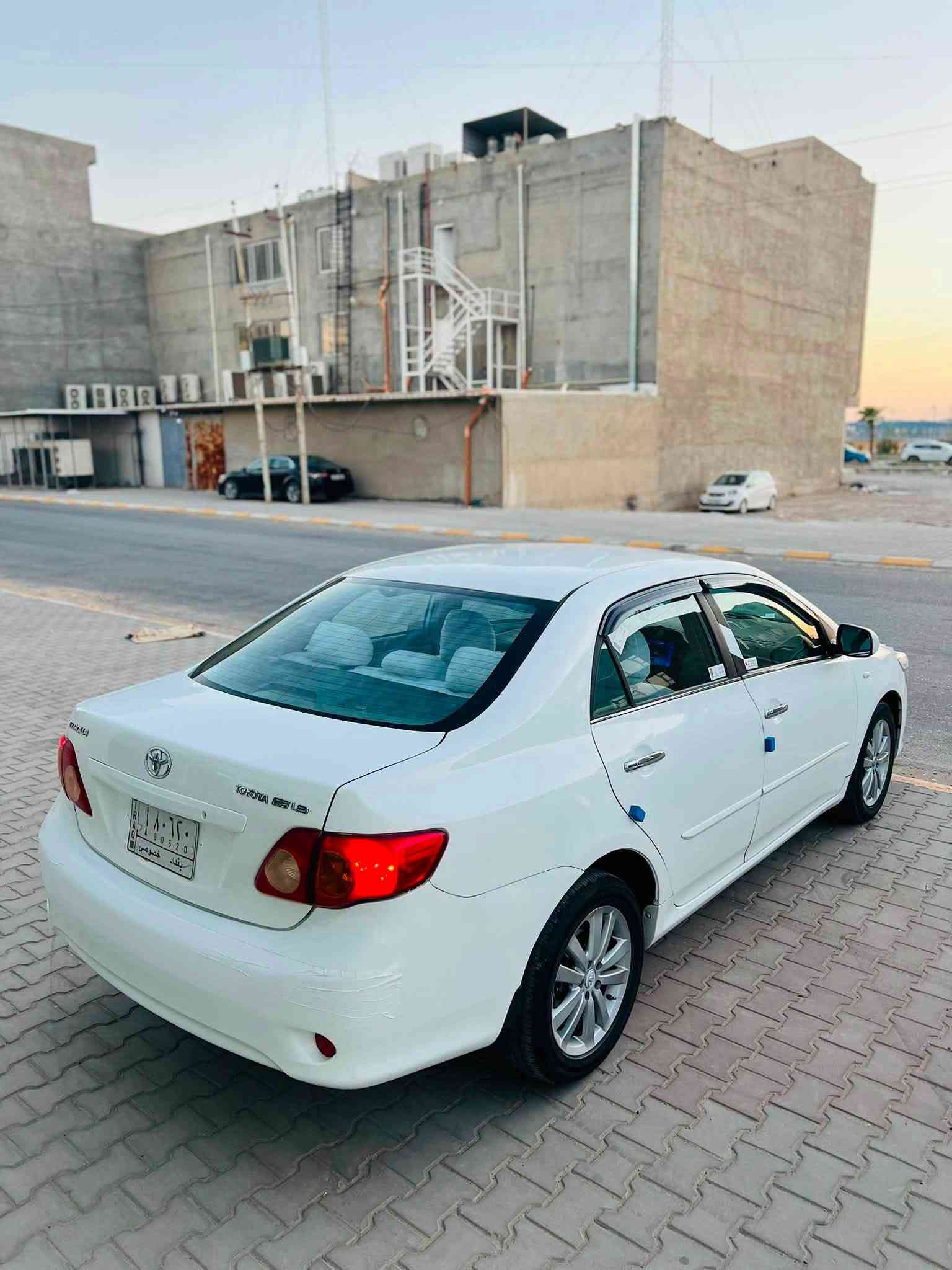 سعر مناسب جدآ 85$ وبيها مجال !!!

كورلا 2008 خليجي محرك 18رقم بغداد مشروع وطني 
كير محرك شرط تخم تاير جديد صدر خلفي امامي جديد 
تبريد ثلج ❄️ +تدفئه سستم زنون شاشا تاب كامره خلفيه 

صبغ عام بدون داخل شرط لا شاصي ولا لغد !!

مكاني تكريت. ***********

