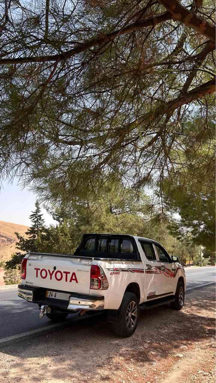 ToYota Hilux 2018
تۆیۆتا هیلۆکس مۆدێل ٢٠١٨ کلین تایتل دعامی بۆ دەعامی بشەرت رەقەم سنۆی جدید هەتا ٢٠٣٠ گێر مەکینە شەرت سیارە یا مالە ئک دەستە سفرە ٨٧ هزارا یاب رێڤە چۆی یال سەر ناڤێ من ۆ ئک دەستە من لسەر شحنێ یا دانای تایرە جدید نۆقە لێ نینە سعرا ۆێ ٢٥٥$ مجالەکێ تێدا هەی سیارە یال زاخۆ 
رەقەم : *********** دهوك, العراق
