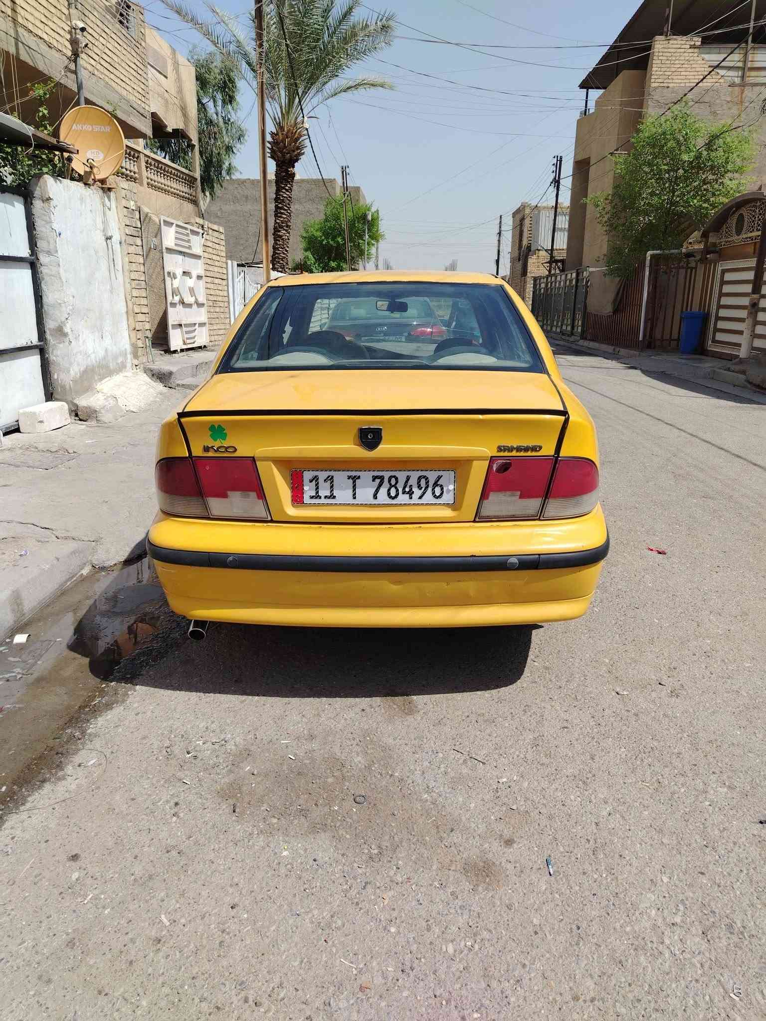 السلام عليكم سمند موديل 12كير مكينه مكفولات صدر تبريد منقص غاز هزه جديده مصفره هيئة وغرامه بيه رشات صبغ تحويل مباشر السعر ٢٨ وبيه مجال مكاني بغداد البياع تقاطع درويش ***********
