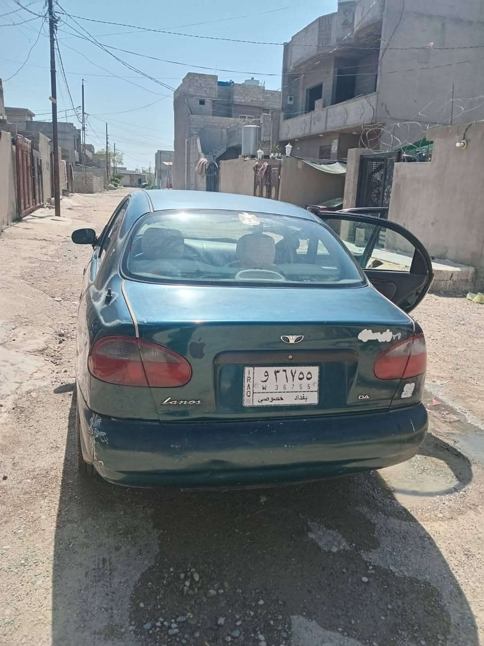 السلام عليكم دايو لانوس رقم بغداد مشروع وطني 
محرك وكير شرط سنويه الحد ال 29 رقم بغداد مشروع وطني بطاقة بانزين بيها مكلف بالنشر ***********

