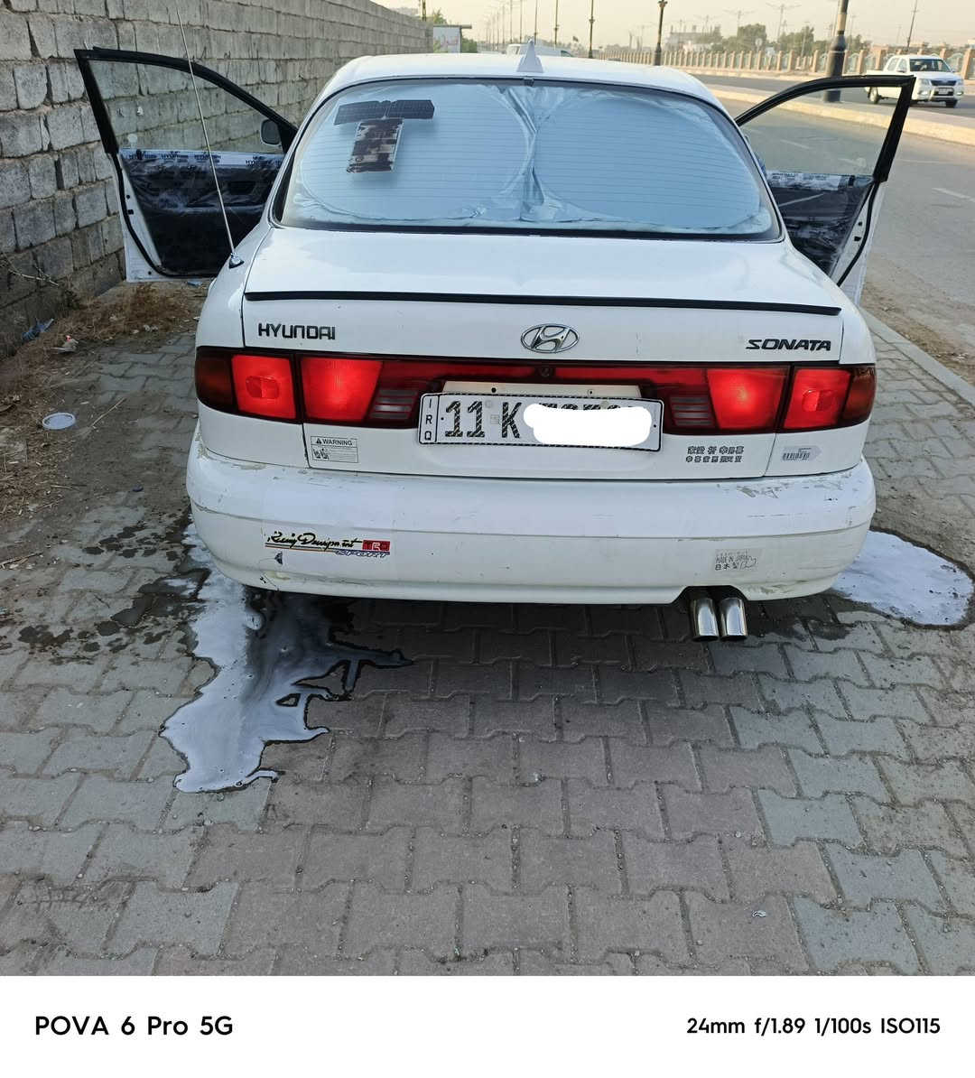 السلام عليكم
سوناتا تو للبيع موديل ٩٤ رقم بغداد دولي جديد سنويه جديده هزه جديده شرط التحويل مكينه ١٨٠٠ مفتوح كير عادي صدر امامي خلفي لايت زنون شاشه جبيره تبريد شغال تخم تاير جديد كهرباءيات شغاله جامه اماميه جديده كاعيه مغلفه جلد مكاني ديالى بعقوبه 
#السعر ٤٥ وبيه مجال
***********
